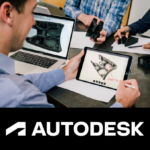 An Autodesk application on a computer screen